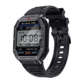 Kép 1/6 - DT No.1 DT108 bluetooth hívás, pulzus-, vérnyomás- és véroxigénmérő multisport okosóra magyar nyelvű alkalmazással (fekete)