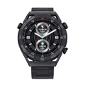 Kép 5/7 - DT No.1 DT Ultramate (47mm) bluetooth hívás, pulzus-, vérnyomás- és véroxigénmérő multisport okosóra magyar nyelvű alkalmazással és ajándék pótszíjjal – Oyster szíj (rozsdamentes acél) (fekete)