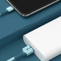Kép 6/11 - Type-C USB 3A töltő- és adatkábel töltésjelző LED-del (1m) (piros)